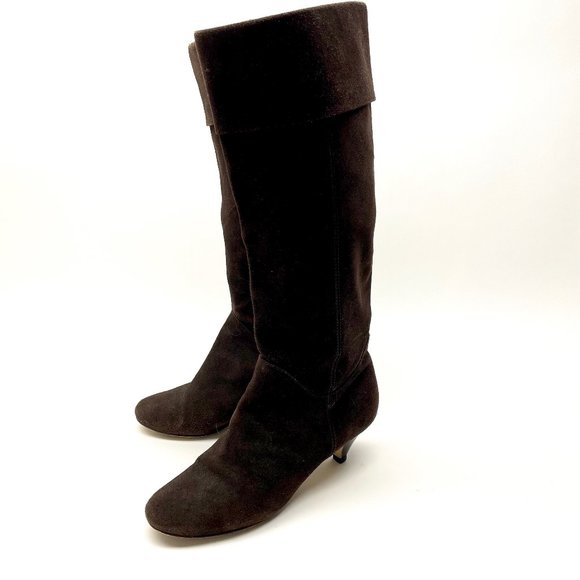 Suede boots no zippers - Picture 2 of 6